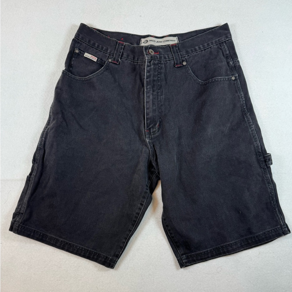 Paco Jean Co Men's Black Denim Shorts